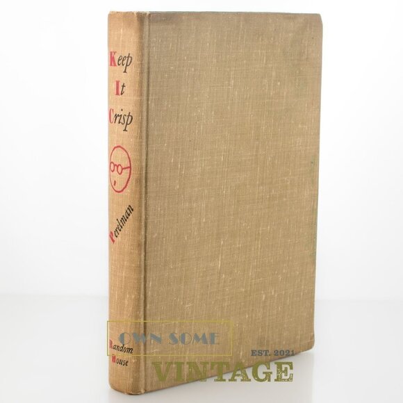 Keep It Crisp by S.J. Perelman | Collected Works and Short Stories | 1st Edition - Picture 7 of 9